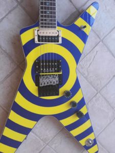 Bullseye Zakk Wilde bu giallo you guitar